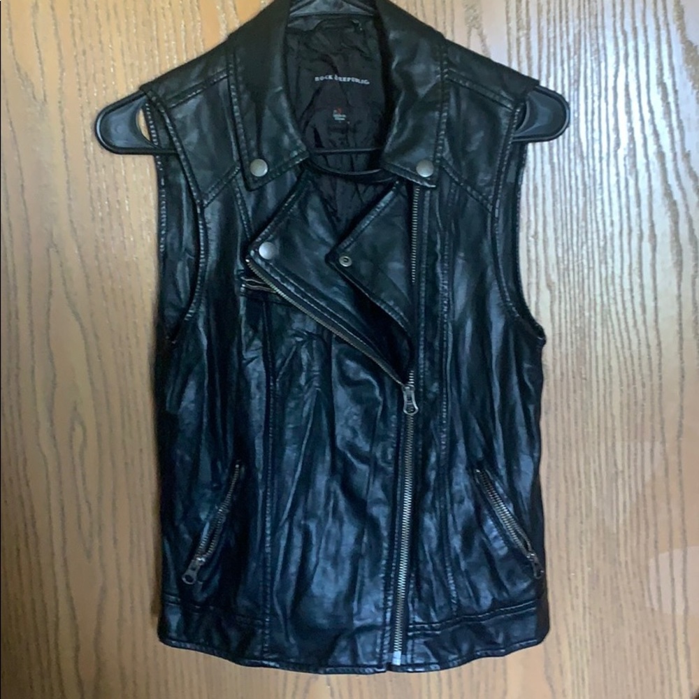 leather vest